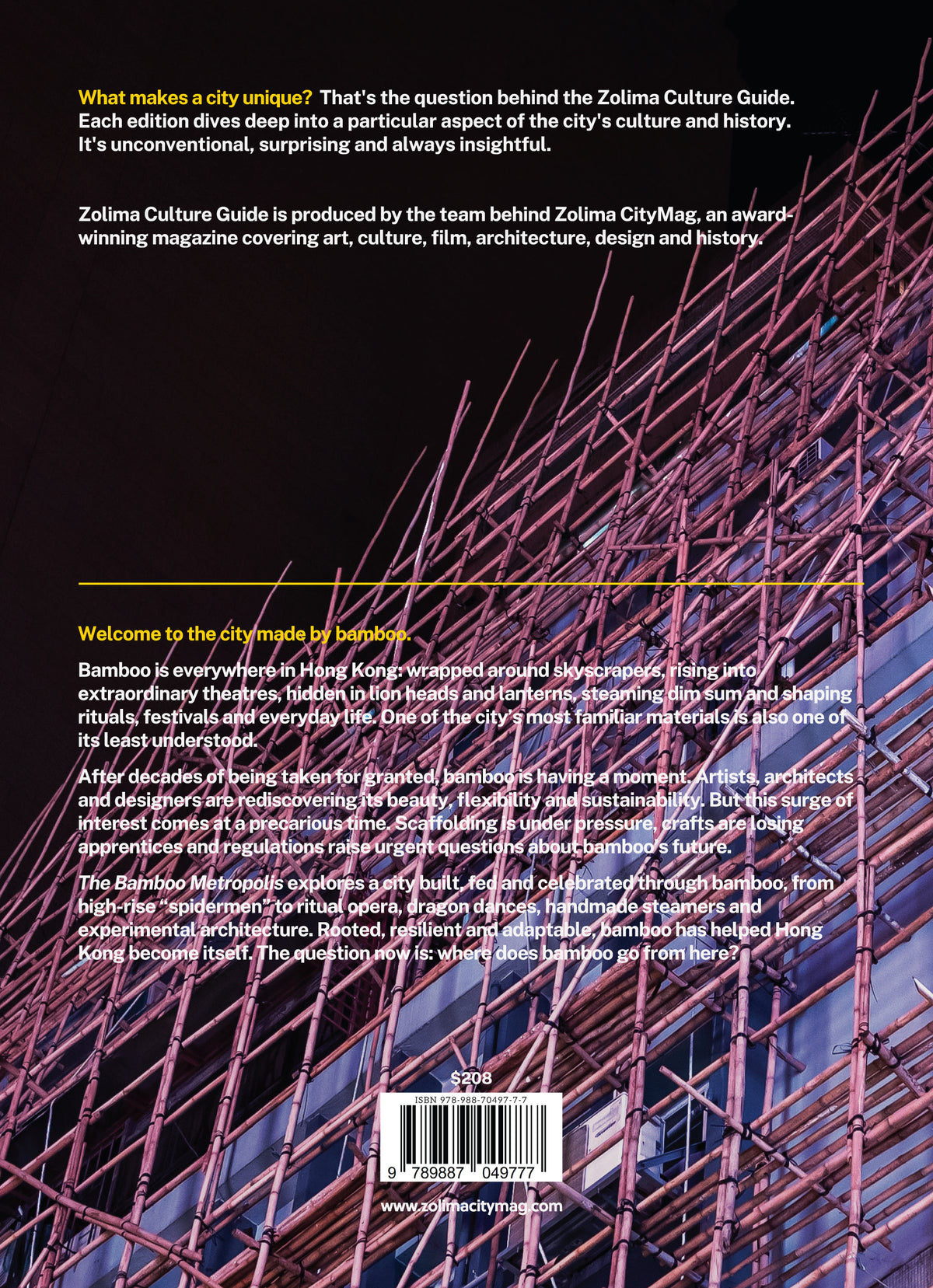 ZOLIMA CULTURE GUIDE Volume 3: The Bamboo Metropolis (English)