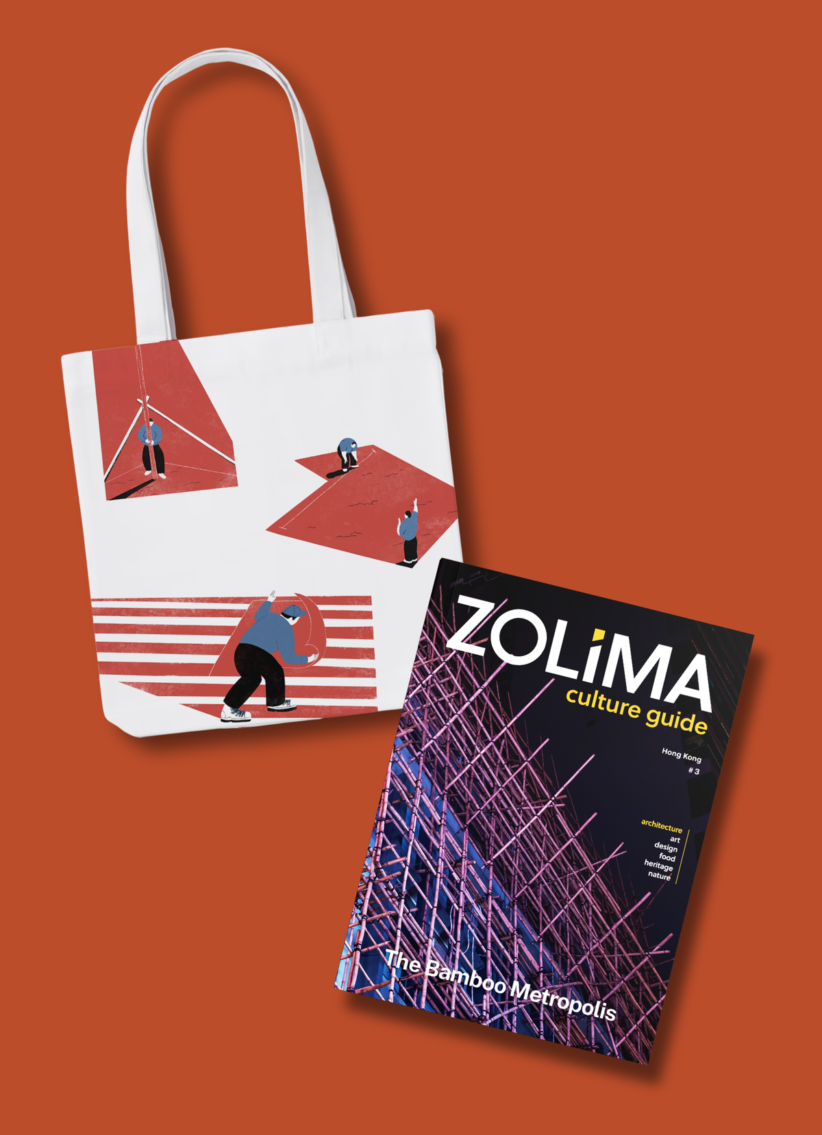 ZOLIMA CULTURE GUIDE Vol.3 - The Bamboo Metropolis [English] + Tote Bag