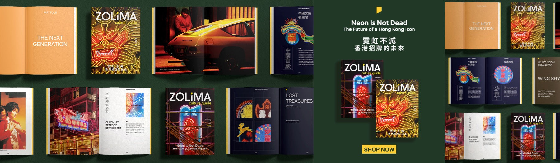 香港ネオン特集 ZOLIMA Culture Guide 特別版 ZOLIMA CITYMAG